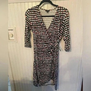 Talbots faux wrap dress